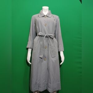 Everlane Gathered Drape Trench